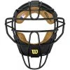Wilson Senior Dyna-Lite Steel Catcher's Facemask -Wilson Shop 0009550 dyna lite steel non wrap pads catchers facemask