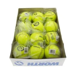 Rawlings 11" Green Dot YS11RSS3 Optic Softball-Dozen