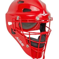All-Star Junior MVP2310 Player's Series Catcher's Helmet 8 All-Star Junior MVP2310 Player's Series Catcher's Helmet -Wilson Shop Shop Allstar Junior MVP2310 Players Series Catchers Helmet Red Edmonton Canada