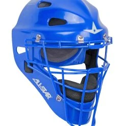 All-Star Junior MVP2310 Player's Series Catcher's Helmet 9 All-Star Junior MVP2310 Player's Series Catcher's Helmet -Wilson Shop Shop Allstar Junior MVP2310 Players Series Catchers Helmet Royal Edmonton Canada