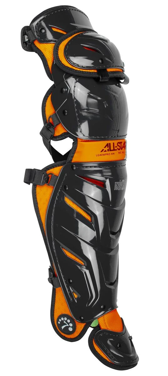 All-Star Senior 16.5" Pro System 7 Axis LG40WPRO Catcher's Leg Guards 6 All-Star Senior 16.5" Pro System 7 Axis LG40WPRO Catcher's Leg Guards - Image 4