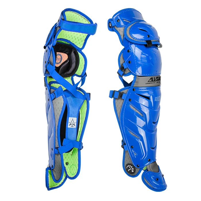 All-Star Senior 16.5" Pro System 7 Axis LG40WPRO Catcher's Leg Guards 5 All-Star Senior 16.5" Pro System 7 Axis LG40WPRO Catcher's Leg Guards - Image 3