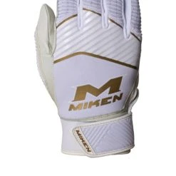 Miken Senior Pro Gold Softball Batting Glove-Pair