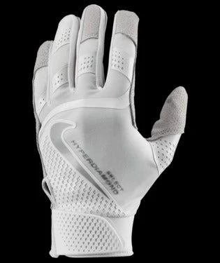 Nike Senior Hyperdiamond Select 2.0 Batting Glove-Pair 3 Nike Senior Hyperdiamond Select 2.0 Batting Glove-Pair