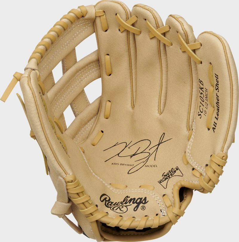 Rawlings 10.5" Youth Sure Catch SC105KB Kris Bryant Signature Baseball Glove 4 Rawlings 10.5" Youth Sure Catch SC105KB Kris Bryant Signature Baseball Glove - Image 2