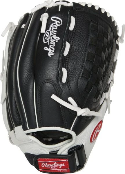Rawlings 12.5" Shut Out RSO125BW Softball Fielding Glove 4 Rawlings 12.5" Shut Out RSO125BW Softball Fielding Glove - Image 2