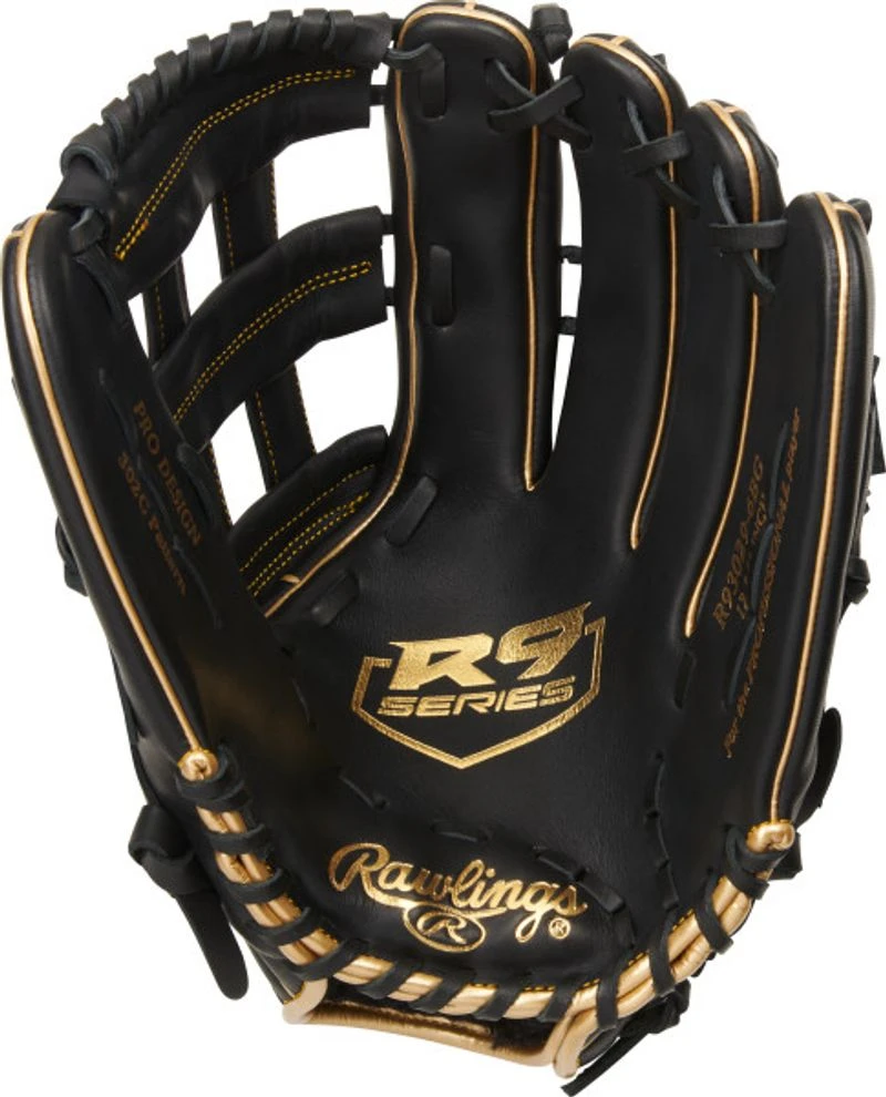 Rawlings 12.75" R9 Series R93029-6BG Baseball Glove 4 Rawlings 12.75" R9 Series R93029-6BG Baseball Glove - Image 2