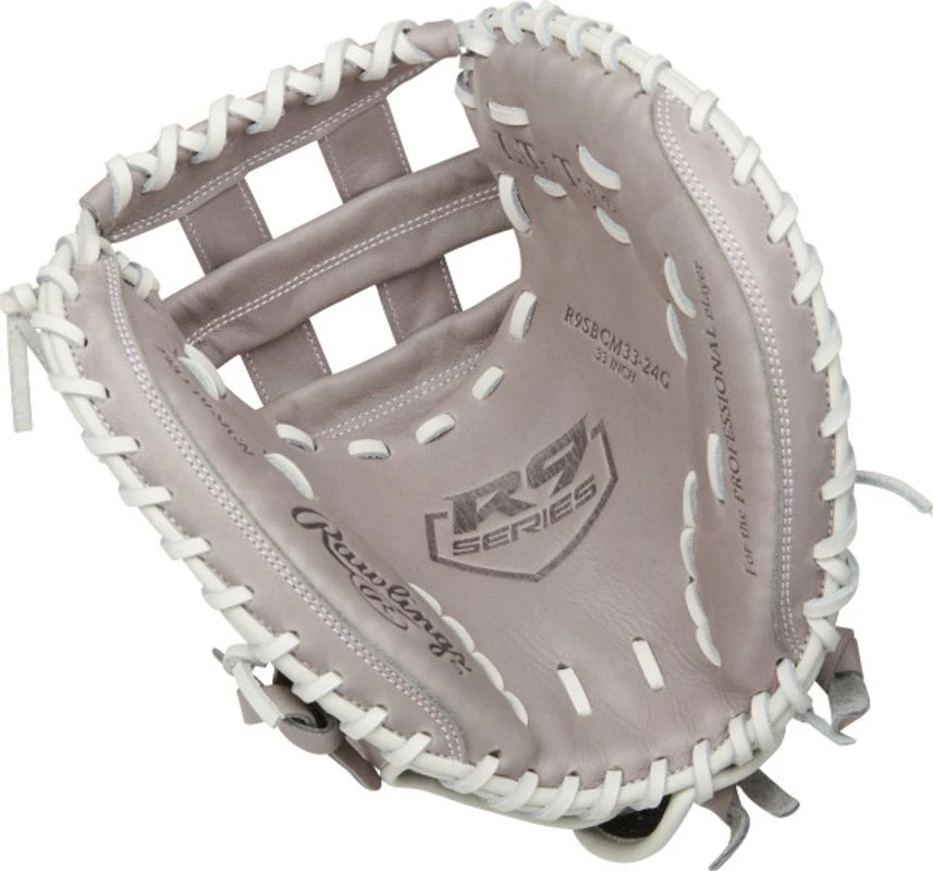 Rawlings 33" R9 Series R9SBCM33-24G Softball Catcher's Mitt 3 Rawlings 33" R9 Series R9SBCM33-24G Softball Catcher's Mitt