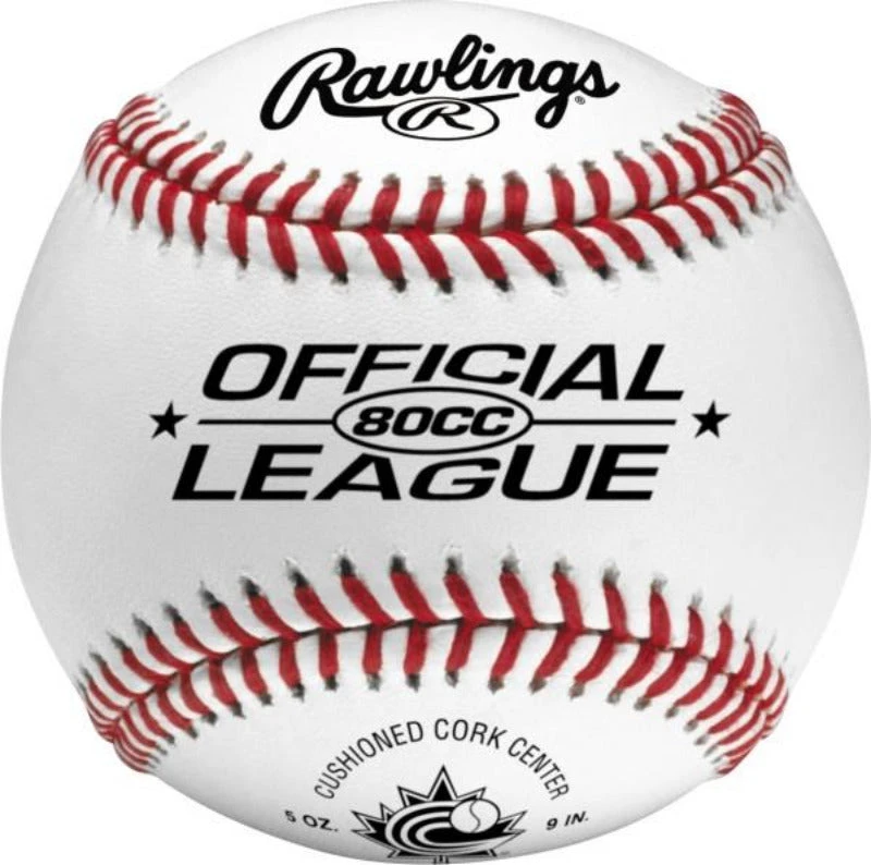 Rawlings 9" 80CC Baseball Single 3 Rawlings 9" 80CC Baseball Single