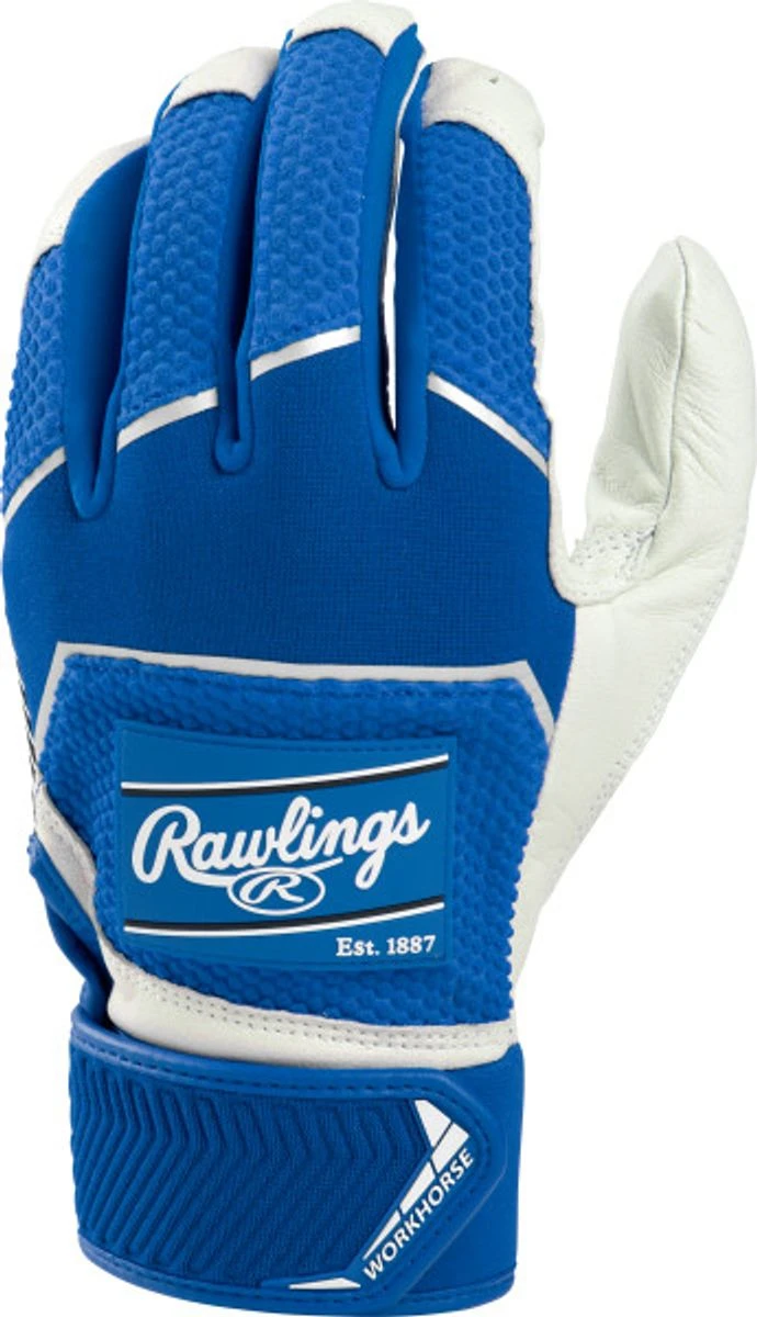 Rawlings Senior Workhorse Pro WH22BG Batting Glove 3 Rawlings Senior Workhorse Pro WH22BG Batting Glove