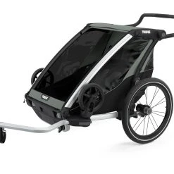Thule Chariot Lite 2 Double Child Trailer 8 Thule Chariot Lite 2 Double Child Trailer -Wilson Shop Shop Thule Chariot Lite 2 Double Child Trailer Agave Edmonton Canada View 1