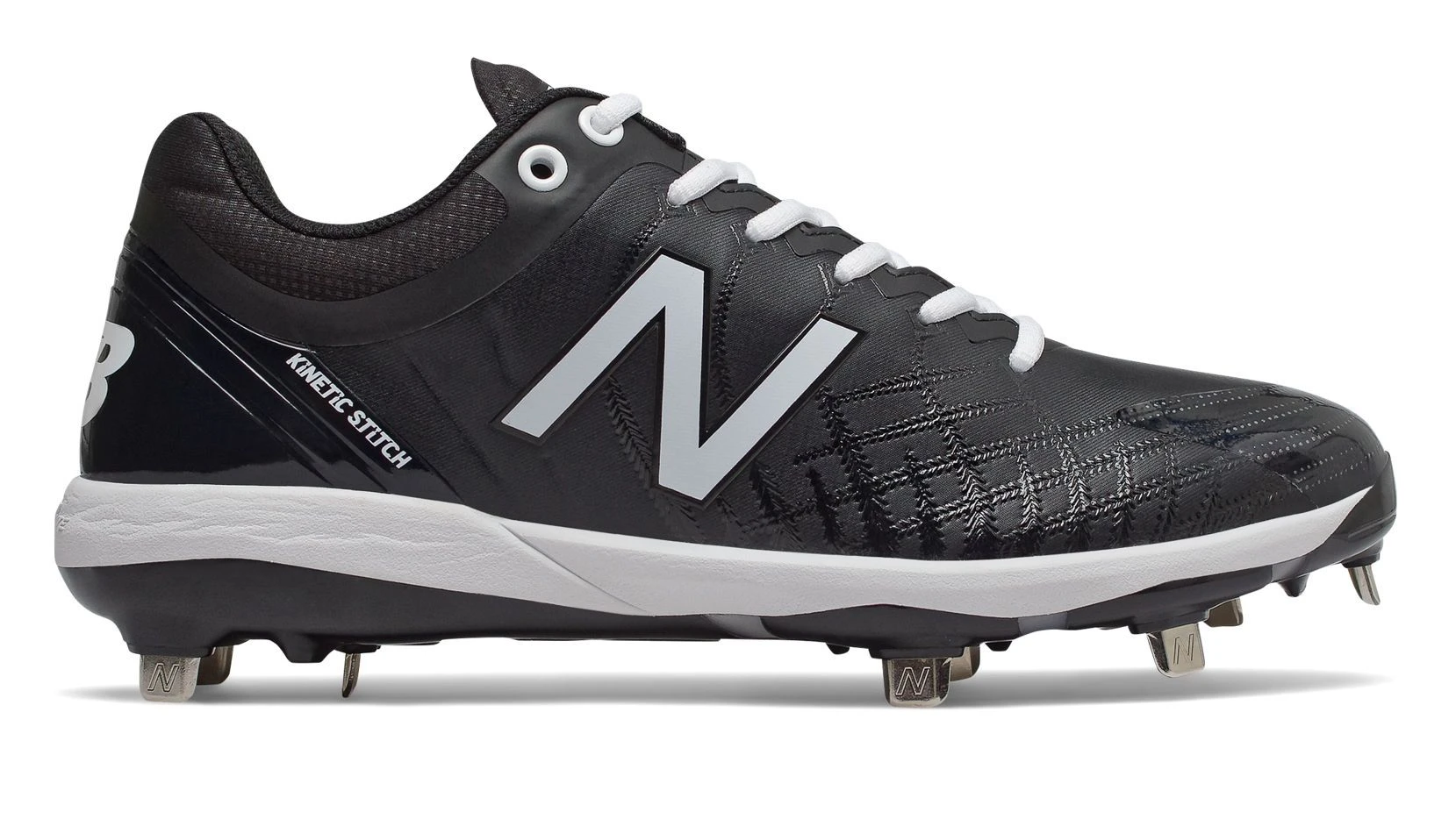 New Balance Senior 4040v5 Low Metal L4040BK5 Baseball Cleat 3 New Balance Senior 4040v5 Low Metal L4040BK5 Baseball Cleat