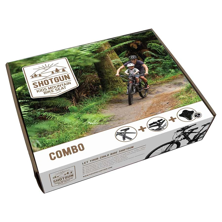 Shotgun MTB On-Frame Combo Box Child Seat 3 Shotgun MTB On-Frame Combo Box Child Seat
