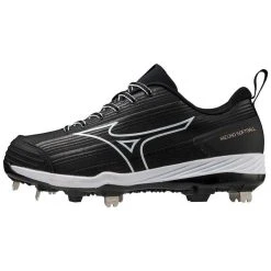 Mizuno Women's Sweep 6 320662.9000 Low Metal Baseball Cleat