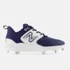 New Balance Senior Fresh Foam 3000v6 Low L3000TN6 Metal Baseball Cleat -Wilson Shop shop new balance senior fresh foam 3000v6 low l3000tn6 metal baseball cleat navy white edmonton canada