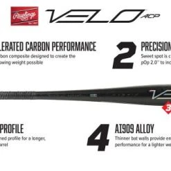 Rawlings Velo ACP -10 (2 5/8") USZV10 USA 1-Piece Carbon Composite Baseball Bat 7 Rawlings Velo ACP -10 (2 5/8") USZV10 USA 1-Piece Carbon Composite Baseball Bat -Wilson Shop shop rawlings velo acp 10 2 5 8 uszv10 usa 1 piece carbon composite baseball bat edmonton canada 3