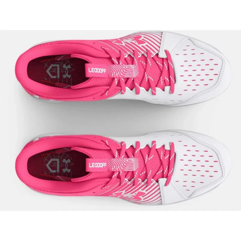 Under Armour Junior Leadoff RM Low 3025600-100 Rubber Baseball Cleat 5 Under Armour Junior Leadoff RM Low 3025600-100 Rubber Baseball Cleat - Image 3