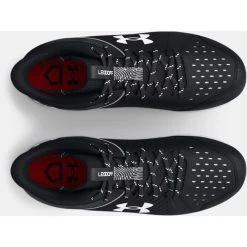 Under Armour Junior Leadoff RM Mid 3025601-001 Rubber Baseball Cleat -Wilson Shop shop under armour junior leadoff rm mid 3025601 001 rubber baseball cleat black white edmonton canada 2