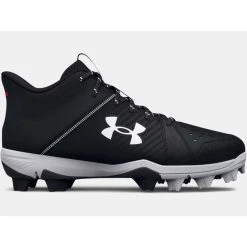 Under Armour Junior Leadoff RM Mid 3025601-001 Rubber Baseball Cleat