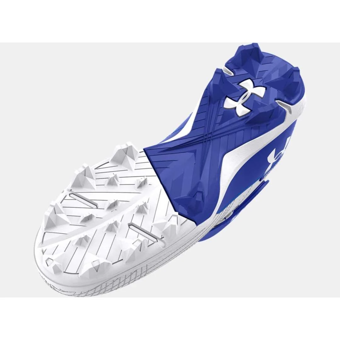 Under Armour Men's Harper 7 RM Mid 3025587-400 Rubber Baseball Cleat 4 Under Armour Men's Harper 7 RM Mid 3025587-400 Rubber Baseball Cleat - Image 2