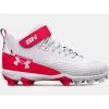 Under Armour Men's Harper 7 RM Mid 3025587-601 Rubber Baseball Cleat 1 Under Armour Men's Harper 7 RM Mid 3025587-601 Rubber Baseball Cleat -Wilson Shop shop under armour mens harper 7 rm mid 3025587 601 rubber baseball cleat red white edmonton canada