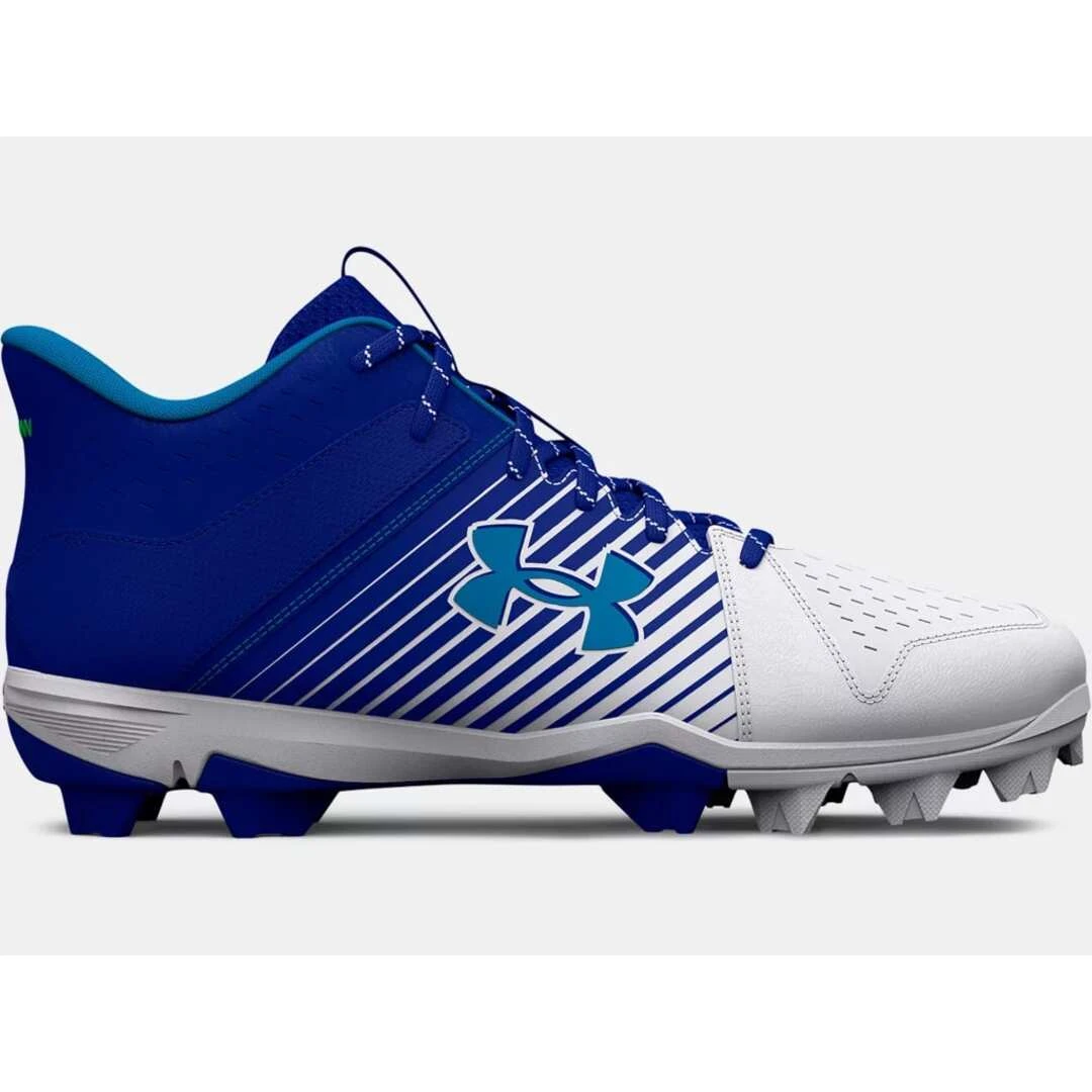 Under Armour Men's Leadoff RM Mid 3025590-400 Rubber Baseball Cleat 3 Under Armour Men's Leadoff RM Mid 3025590-400 Rubber Baseball Cleat