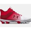 Under Armour Men's Leadoff RM Mid 3025590-600 Rubber Baseball Cleat -Wilson Shop shop under armour mens leadoff rm mid 3025590 600 rubber baseball cleat red white edmonton canada
