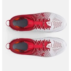 Under Armour Men's Yard MT Low 3025592-600 Metal Baseball Cleat -Wilson Shop shop under armour mens yard mt low 3025592 600 metal baseball cleat red white edmonton canada 2